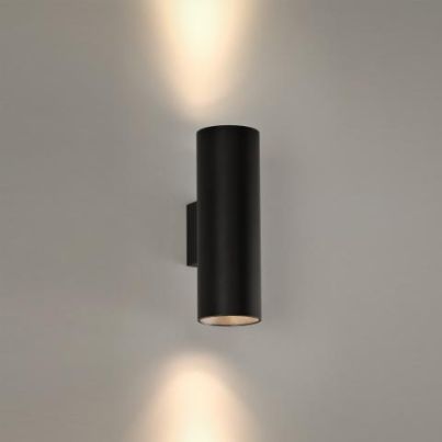 ACB  Pipe Wall lamp 3986-2X6W 3000K Black