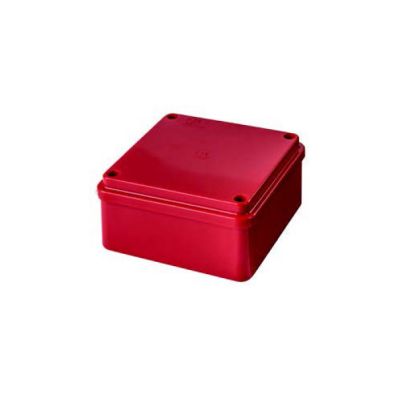 EC491 JUNCTION BOX 110x110x60 IP55 RED