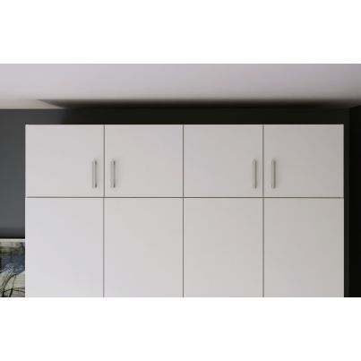 Cupboard unit for wardrobe FIVE 180 cm, White