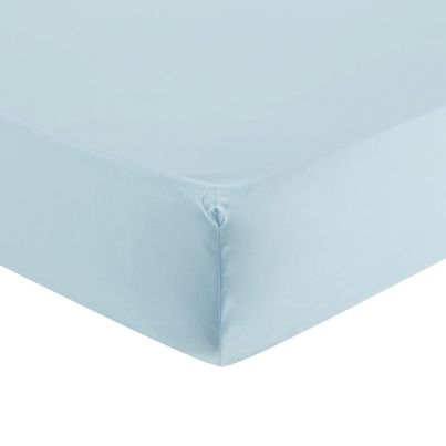 Cogal Bed sheet EXCELLENT 80/90x200x28 light blue