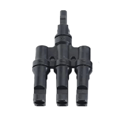 Fourfold connector 1500V MC4 4-6mm 3 female/1 male