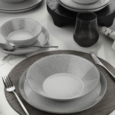 Dinner set Forza 24 pcs. beige