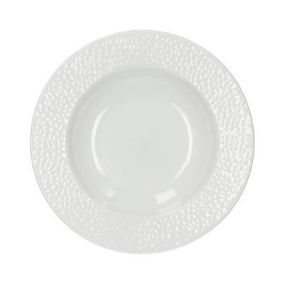 Porcelain Soup Plate TONGANA Golf Bianco, 22cm