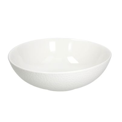 Porcelain Salad Bowl TOGNANA Golf Bianco, 22cm