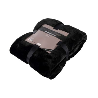 Lalee Blanket HEAVEN 800 150x200 black