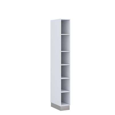 Bookshelf ARES, white 30x60 with legs