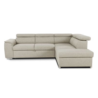 Corner Sofa Bed DAYTONA 5, Beige