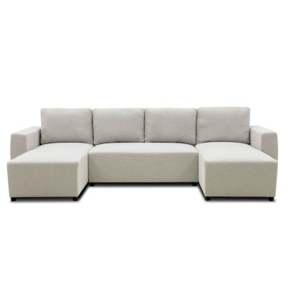 U-shaped Sofa Bed PHARELL-U, Beige