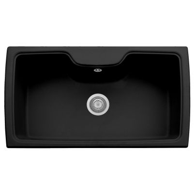 Kitchen sink HARMONY 86-00 860x500mm black matte