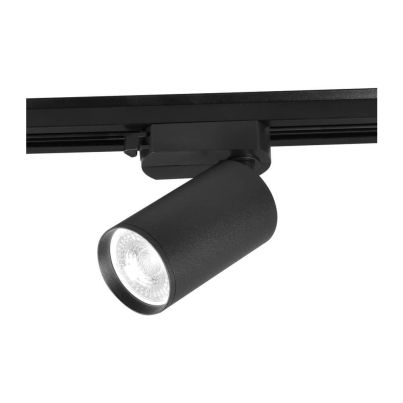 V TRACK MOUNTED SPOTLIGHT TL903 BLACK LUX GU10/230V