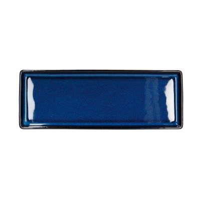 SUSHI ROLL PLATE CM 22X8 JAP BLU