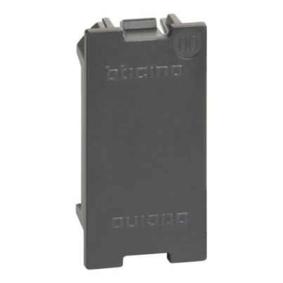 Technical Blanking Pole 1- Module LEGRAND Living Now, Black