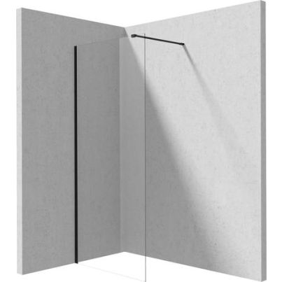 PRIZMA WALK-IN,Shower wall NERO,70x195 CM