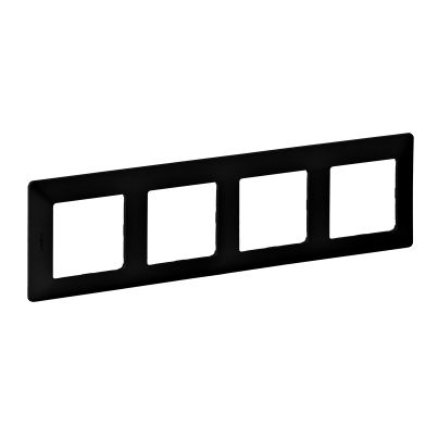 LEGRAND VALENA LIFE DECORATIVE FOURFOLD PANEL BLACK