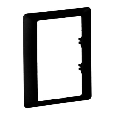 LEGRAND VALENA LIFE FRAME FOR GERMAN TYPE DOUBLE SOCKET BLACK