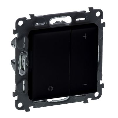 LEGRAND VALENA LIFE BUTTON DIMMER SWITCH 400W BLACK
