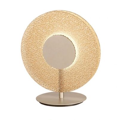 Table Lamp ONDALUCE CANDY/AMBRA, LED, Glass, D300mm, 9W, 3000K, Amber Glass