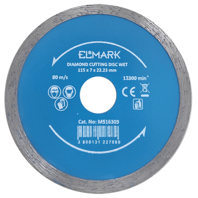 Diamond cutting disc wet 115X22.2mm