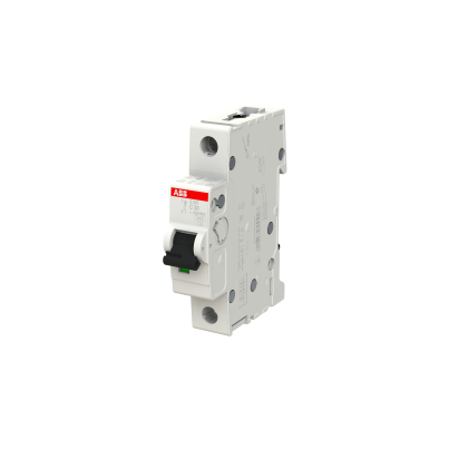 ABB Miniature circuit breaker for industrial use S201-C50 50A 1P 6kA curve C