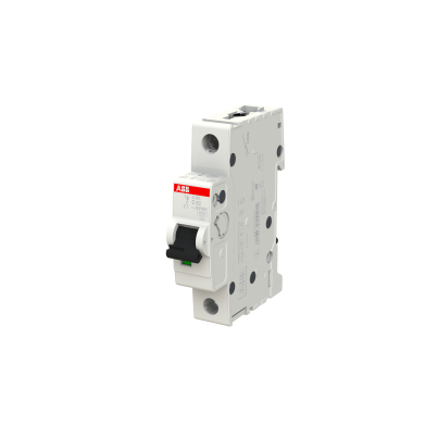 ABB Miniature circuit breaker for industrial use S201-C63 63A 1P 6kA curve C