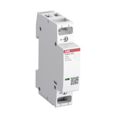 Modular Contactor ABB ESB20-20N-06, 20A/230V, 2NO