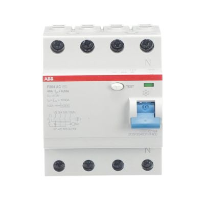 ABB Residual current device for industrial use F204 AC-40/0.03 4P 40A 30mA