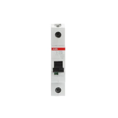 ABB Miniature circuit breaker for industrial use S201-C32 32A 1P 6kA curve C