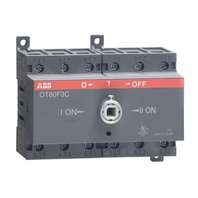 ABB Changeover switch OT80F3C 80A 3P