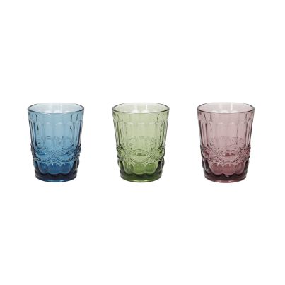 Set of 3 Tumbler MADAME MADAME VE-CI-AZ, 230 ml