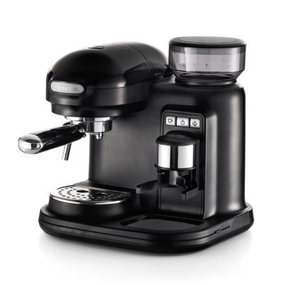 Ariete Coffee Machine Moderna with  grinder 1318 black