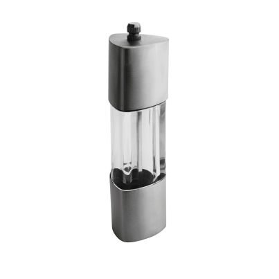 Salt/pepper mill METAL 5x19cm