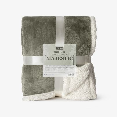 Blanket DILIOS Majestic, 140x200 cm, Green