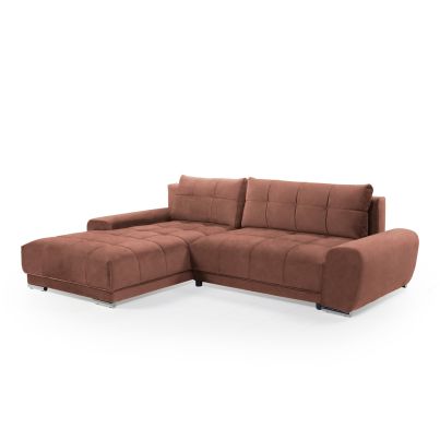 Left corner sofa RUBIO with sleep mechanism