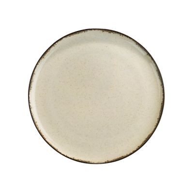 Flat plate Moderna dotti cinnamon 19cm. x 2.45cm.