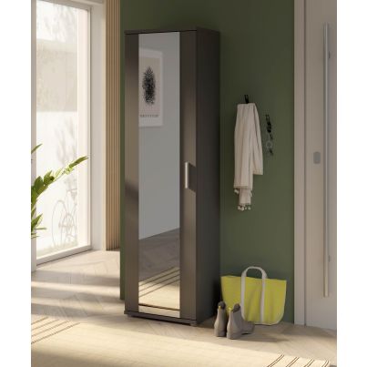 Shoe cabinet SIXTEEN, 50.2/179.1 cm, Anthracite