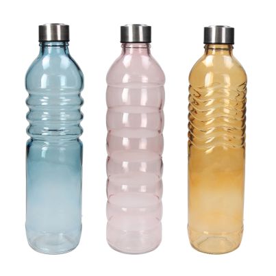 Steel CAP GLASS BOTTLE LT 1,25 BOTTLE DAILY