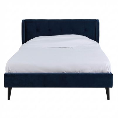 Bed NAISY 160X200, Navy blue