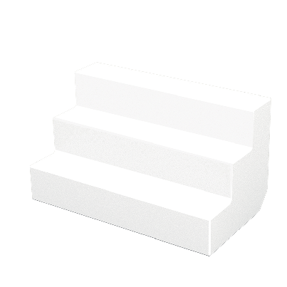 LED bottles display unit stairs 3000K neutral IP65