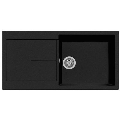 Kitchen sink INFINITY 99-10 990x500mm black