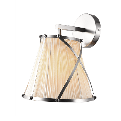 ELIZABETH Wall lamp 1xE27 nickel