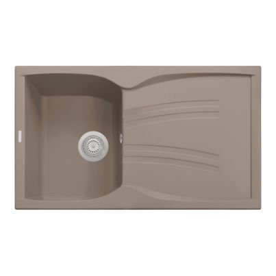 Kitchen sink NAIKY 86-10 860x500mm brown