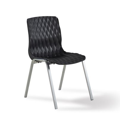 Garden chair ROYAL 80x82x83 cm. black