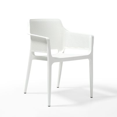 Armchair BOOM 60x54x80 cm. white