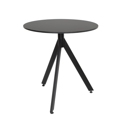 Garden table PEDRO ?70x75cm black