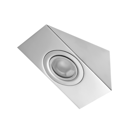 SIM-155 Cabinet spotlight chrome for 12V JC Halogen lamp