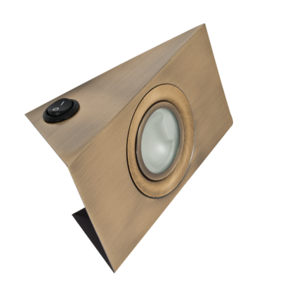 SIM-155K Cabinet spotlight Antique Brass