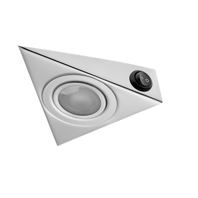 SIM-255K cabinet spotlight chrome for 12V JC Halogen lamp