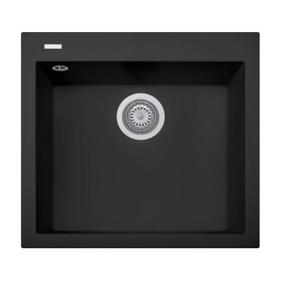 Kitchen sink ONE 56-10 560x500mm black matte