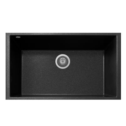 Kitchen sink ONE 84-10 ST 838x480mm black