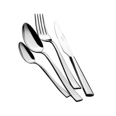 Cutlery set Salvinelli TIME HALF ICE, Glossy, 24pcs
